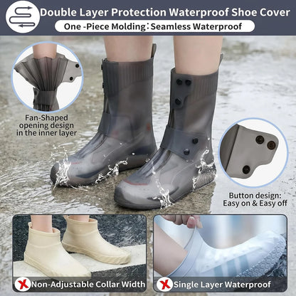 Silicon Rain Shoe Cover