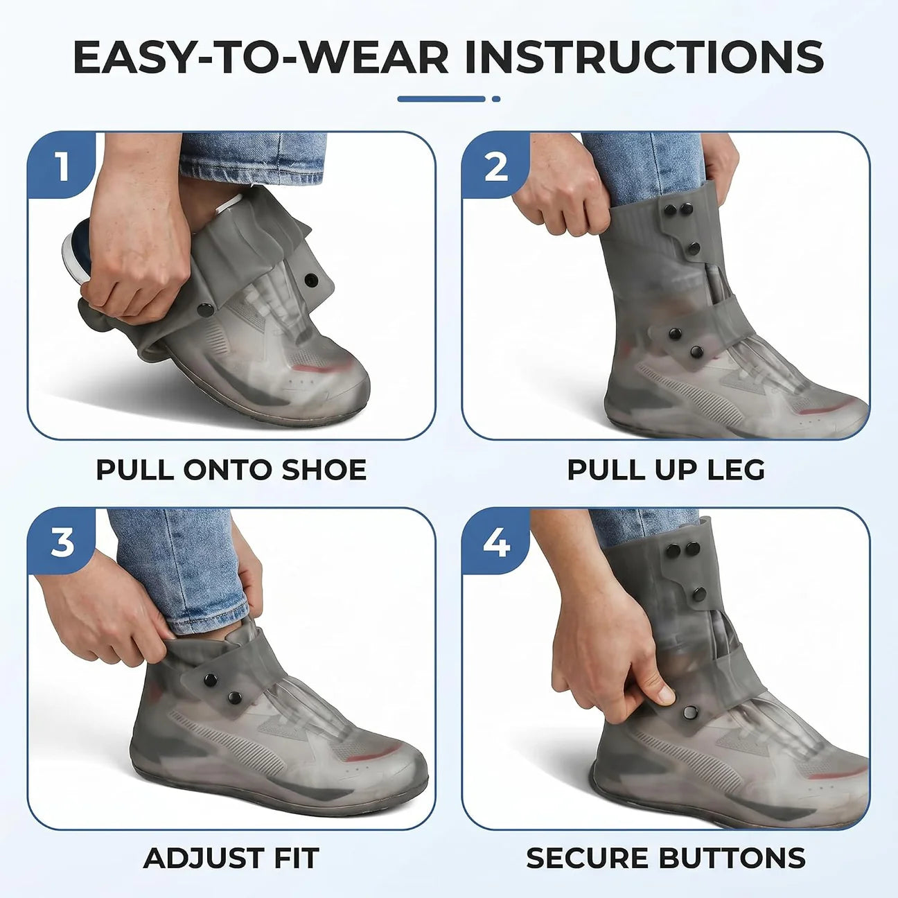 Silicon Rain Shoe Cover